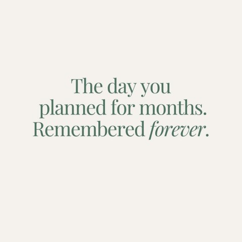 ⠀

You spent 14 months on this day.

The venue visited eleven times.
The flowers changed three times.
The dress found on the very last try.

Every detail chosen with love.
Every decision made with intention.

And then it happened.

And it was over in twelve hours.

But the photos your guests took?
The stories they heard about you?
The songs they requested?
The memory of exactly who was there
and what they felt?

Those don’t have to disappear.

The day you planned for months.
Remembered forever. 🤍

↓

taptaptap.me